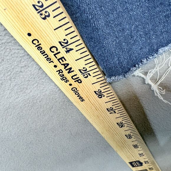 rag & bone Jeans Womens Size 31 Nina High Rise Ankle Skinny Blue Raw Hem Stretch - Picture 9 of 12